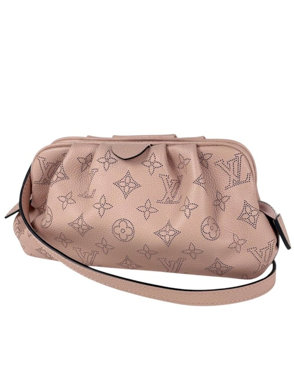 Louis Vuitton Scala Mini Shoulder Bag Monogram Mahina Magnolia